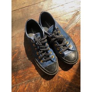 Leather Converse